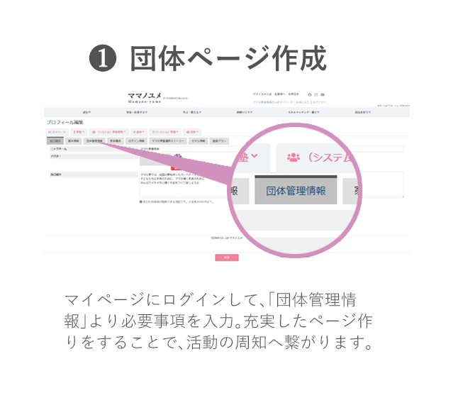 登録後の手順1