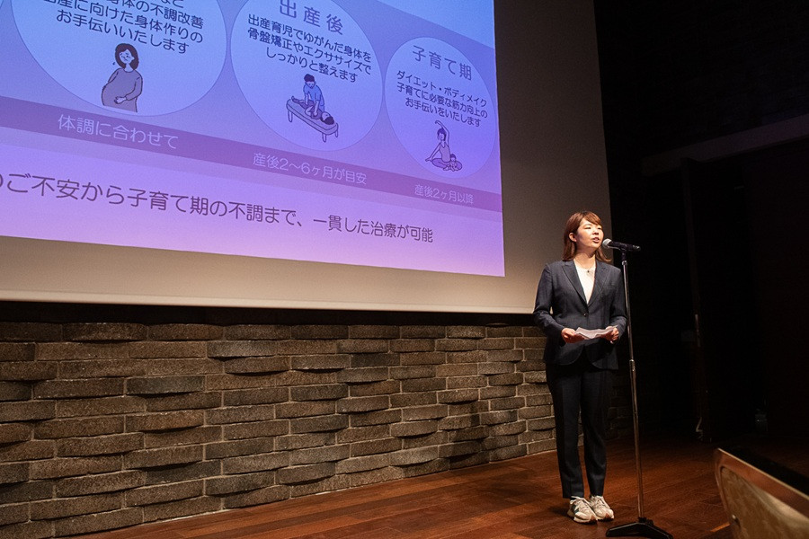 協賛企業スピーチタイムでは、女性を応援したい企業様の理念を語ってくださいました!の画像1