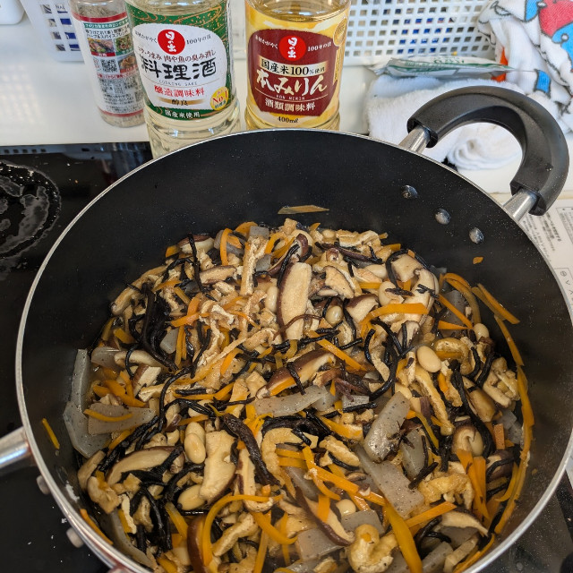ご寄付頂いたみりんと料理酒の画像２