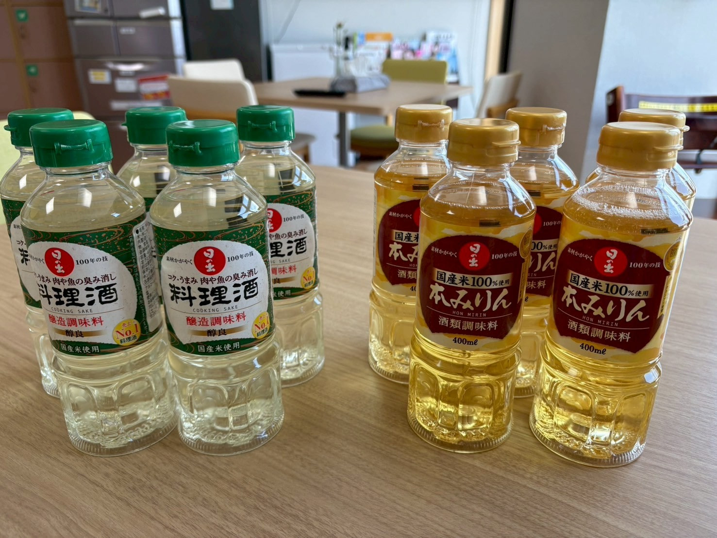 どの家庭にも1本もある日の出醸造さまよりご寄付を頂きました。の画像１