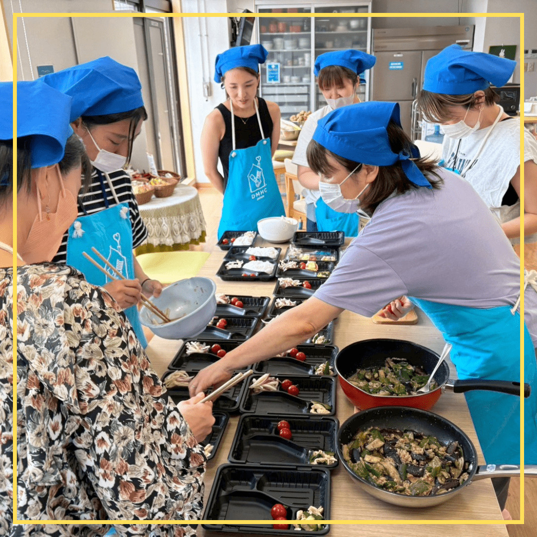 6月は調理ボランティアさんのたくさん参加してくれました♩の画像１