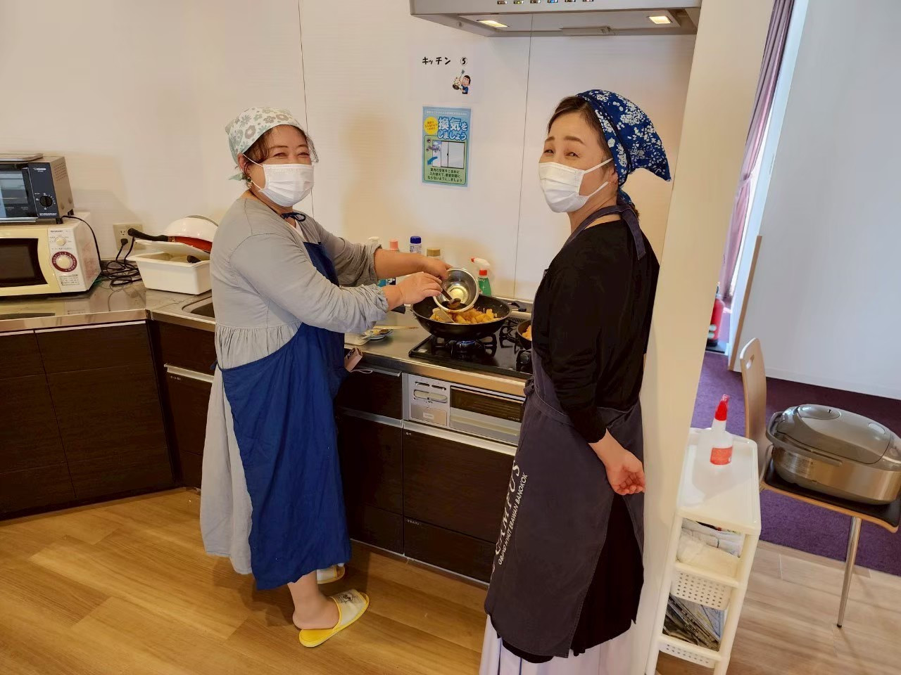 ボランティアメンバーが変わっても、いつも誰もが要領よく動けるフシギ！？の画像１