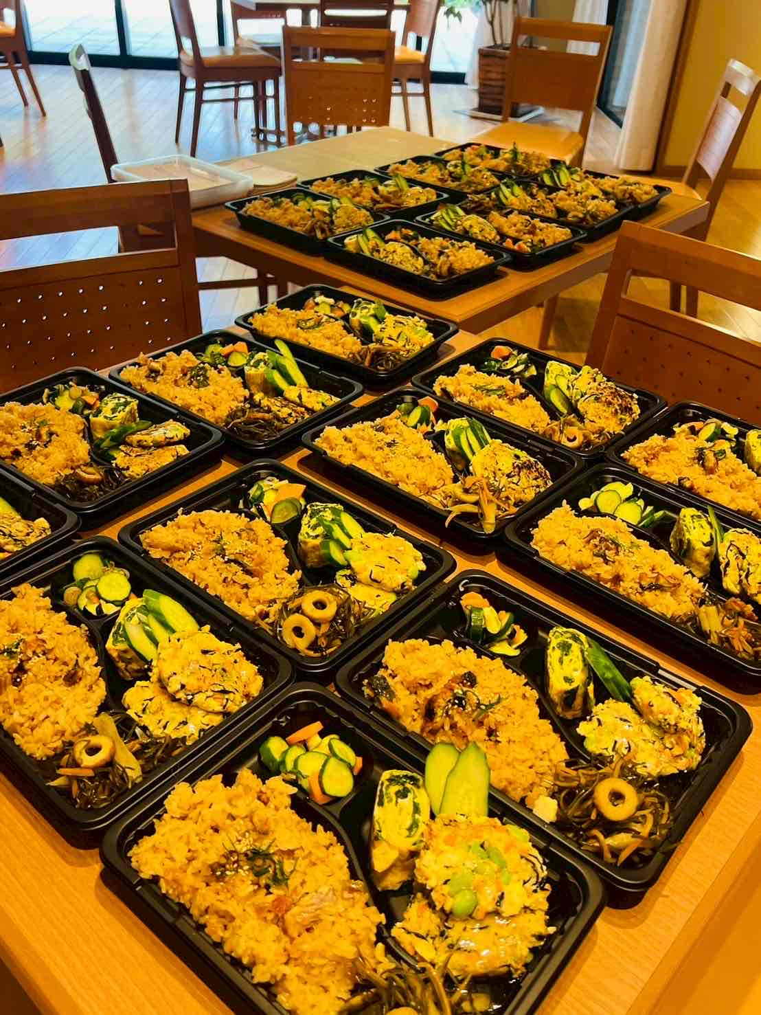 ビタミンB群摂取のお弁当で夏バテ予防弁当、できあがり！の画像１